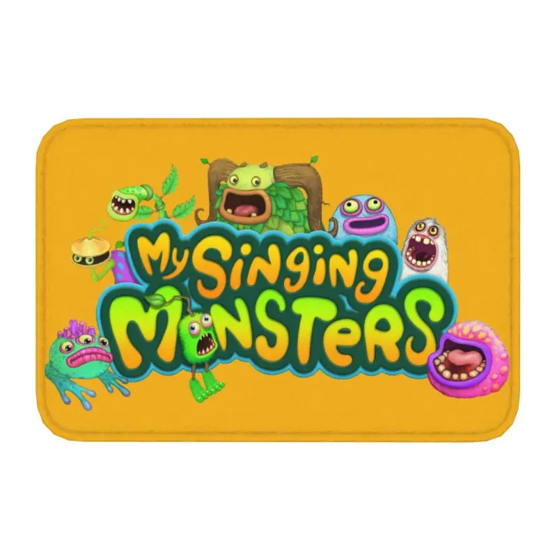 Personalized My Singing Monsters Doormat Mat Anti-Slip Kitchen Bath Garden Rug Carpet 40*60cm