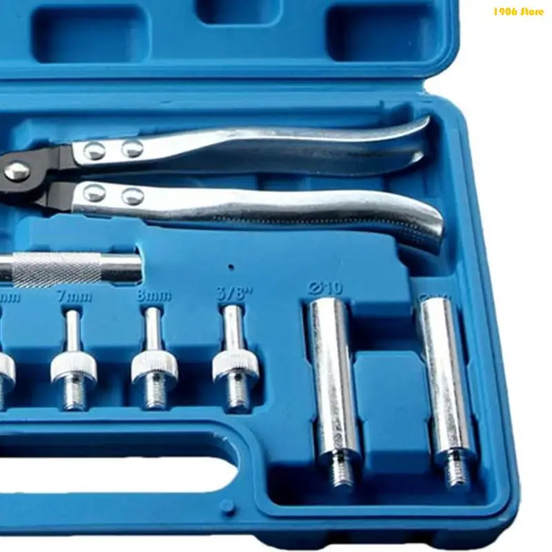 U1JB Pack of 11 Universal Fit Valves Seal Extraction Tool Set For Most Vehicles Repair