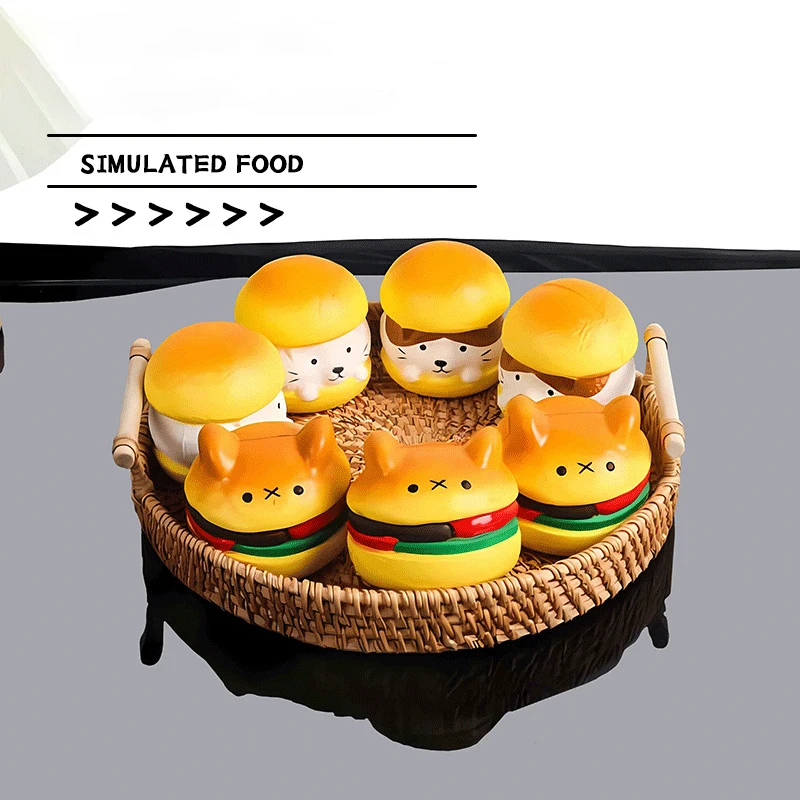 Mollusk Food Stress Relief Toy Kawaii Simulation Bread Slow Rebound Decompression Toys Party Decorations Squeeze Toys Kids Gifts