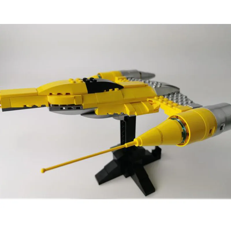 Exquisite Remastered Space Fighter MOC Blocks Detailed Interstellar Bricks for Layout, Collection & Gift