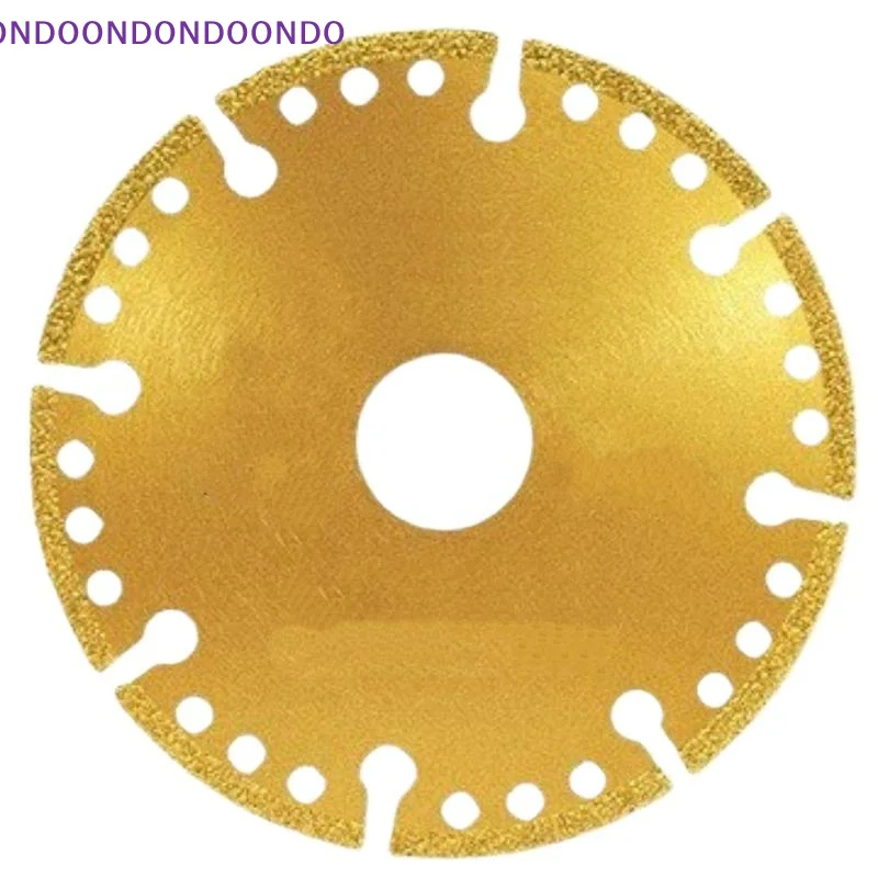 Vacuum Brazed Diamond Yellow Saw Blades For Steel Metal Stone Cast Iron Rebar Aluminum Multi Purpose Tools