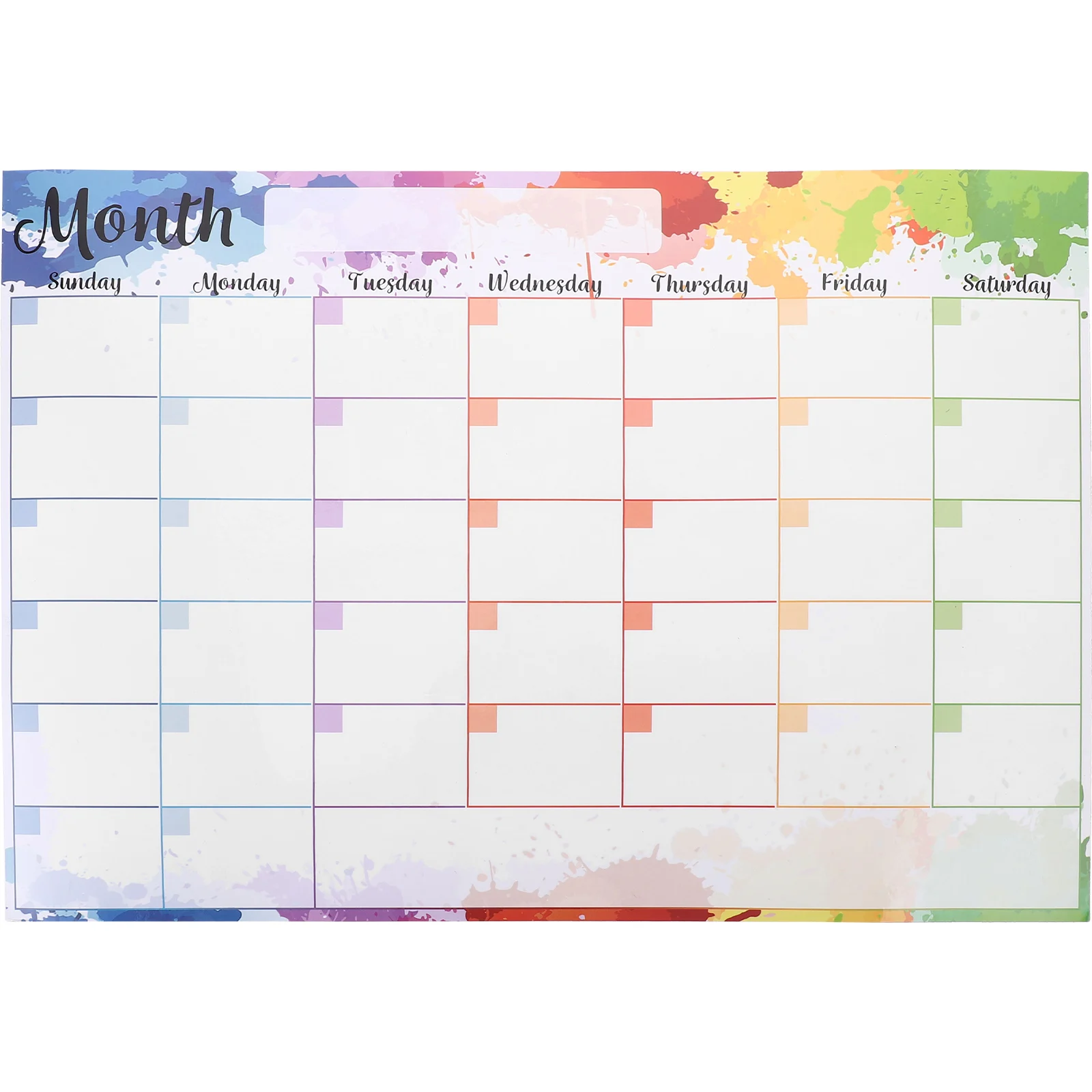 

Monthly Planning Board Erasable Whiteboard Fridge Organizer Magnetic Planner Sheet Home Office Wall Blackboard