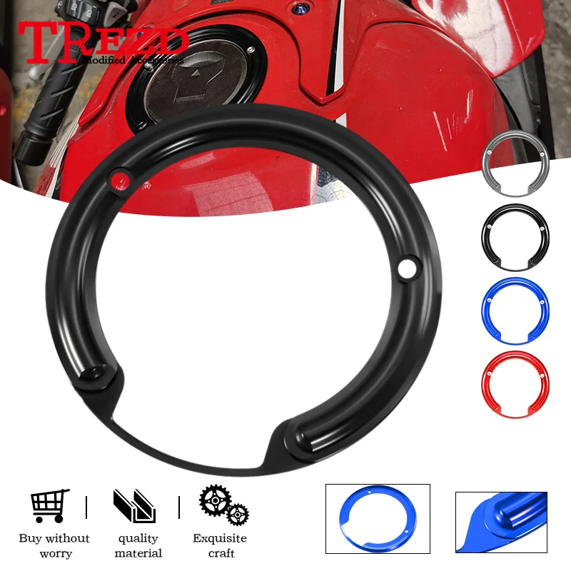 

Oil Tank Ring Caps For Honda CRF1000L CRF1100L DTC / Adventure 21-24 Motorcycle Fuel Tank Filler Covers CNC Decorative Protector