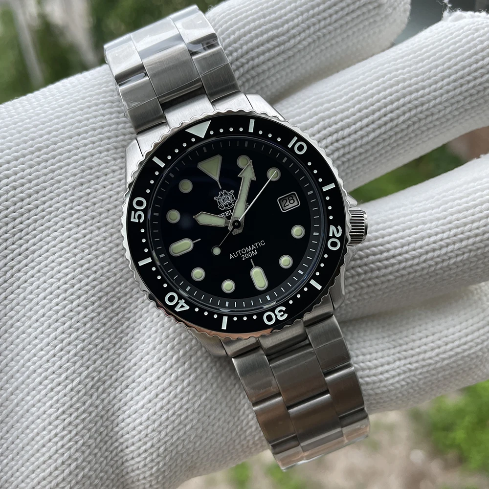 Steeldive Offiical SD1973 Men's Watch Dive Watch NH35 Automatic Mechanical Men's Watch 41mm 200m Diver Watch Men Watches