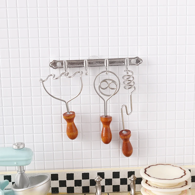 

1/12 кукольный домик, мини-кухонная утварь для выпечки, кукольный инструмент, блендер для меда, миксер для картофеля, тестомес, кукольный домик, игровая игрушка