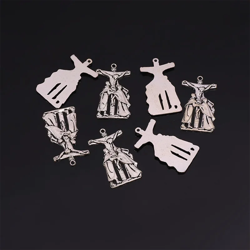 50 Pieces / Medal of St. Benedict XVI Jesus Jewelry Cross Charm St. Benedict XVI Medal Amulet