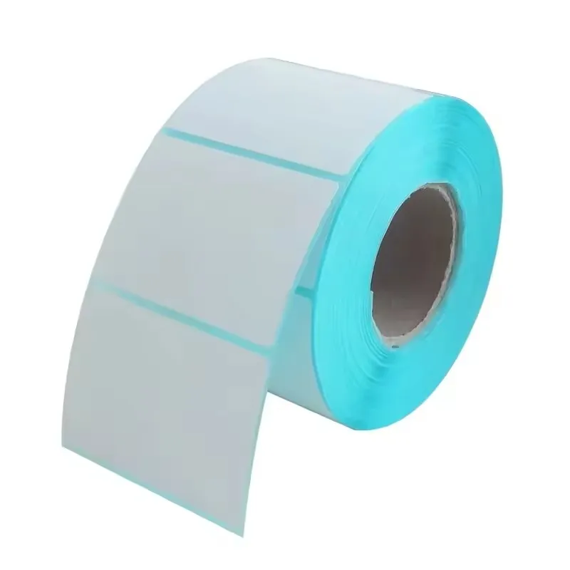 8 Sizes Label Stickers Barcode Sticker Label for Zebra Paper Adhesive Sticker Supermarket Blank Sticker