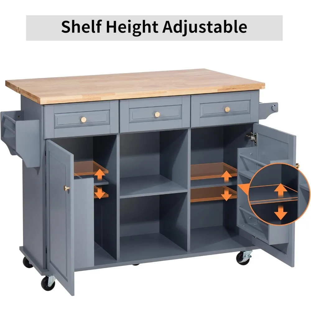 Thumbnail 3 - #7 Latest Rolling Kitchen Islands Offers