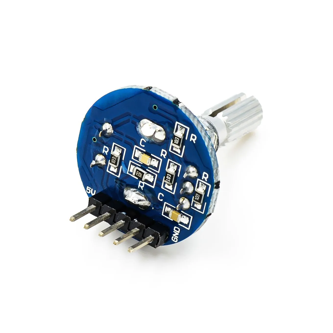 Rotary Encoder Module for Arduino Brick Sensor Development Round Audio Rotating Potentiometer Knob Cap EC11