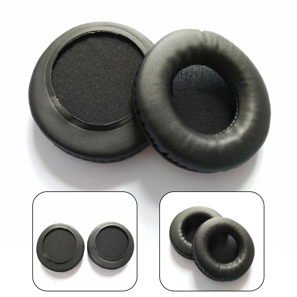 Replacement The Ear Pads Tools 2Pcs 90mm Alternative Black Cushion 0.6 Oz (17 G) Ear Pads For Hesh Hehs2.0 Hesh 2