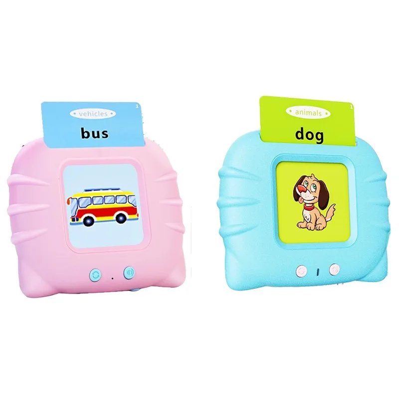 Hot Selling Rechargeable Talking Flash Cards Toy Audio Reader for Toddlers Preschool Home Play