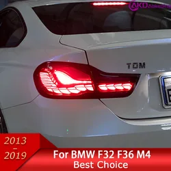 Car Taillights for 4 Series BMW F32 F36 F82 2013-2020 420i 425i 428i 430i 435i 440i LED Auto Taillight Dragon Scales Accessories
