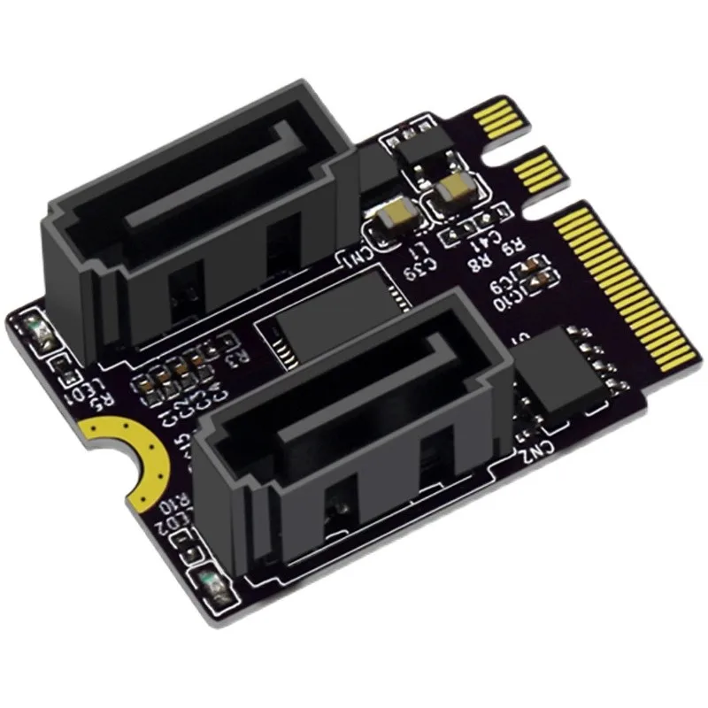 Klucz karty rozszerzeń M2 do SATA3.0 A + E WIFI M.2 do karty adaptera dysku twardego SATA bez instalacji sterownika