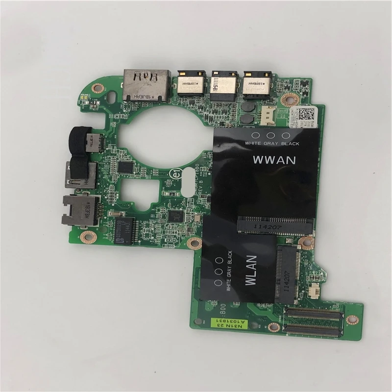 

original For Dell For XPS 17 L701X L702X HDMI eSATA Ethernet WIFI Riser Board H8GW8 0H8GW8 DAGM7CPI8B0 100% Test ok