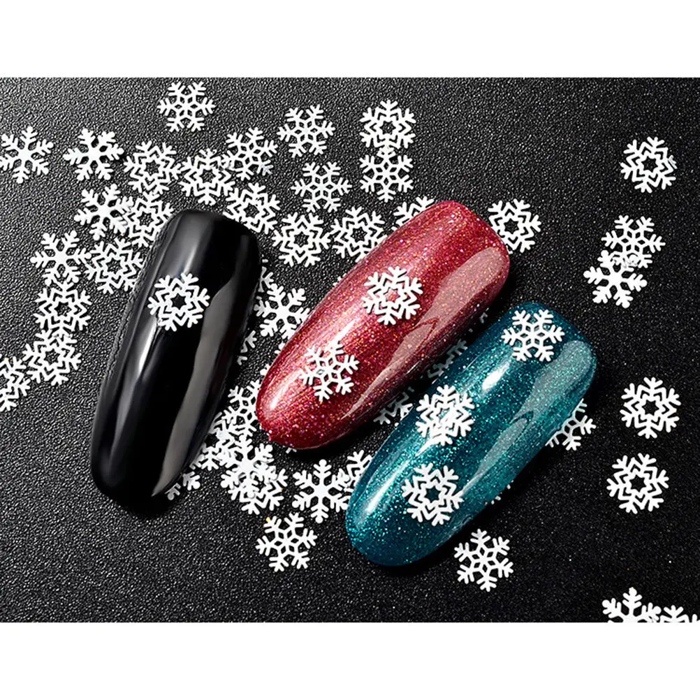 2 Box Snowflake Nail Art for Trendy Fingernail Decals Set Easy Apply Remove Damage Free Professional Grade Performance