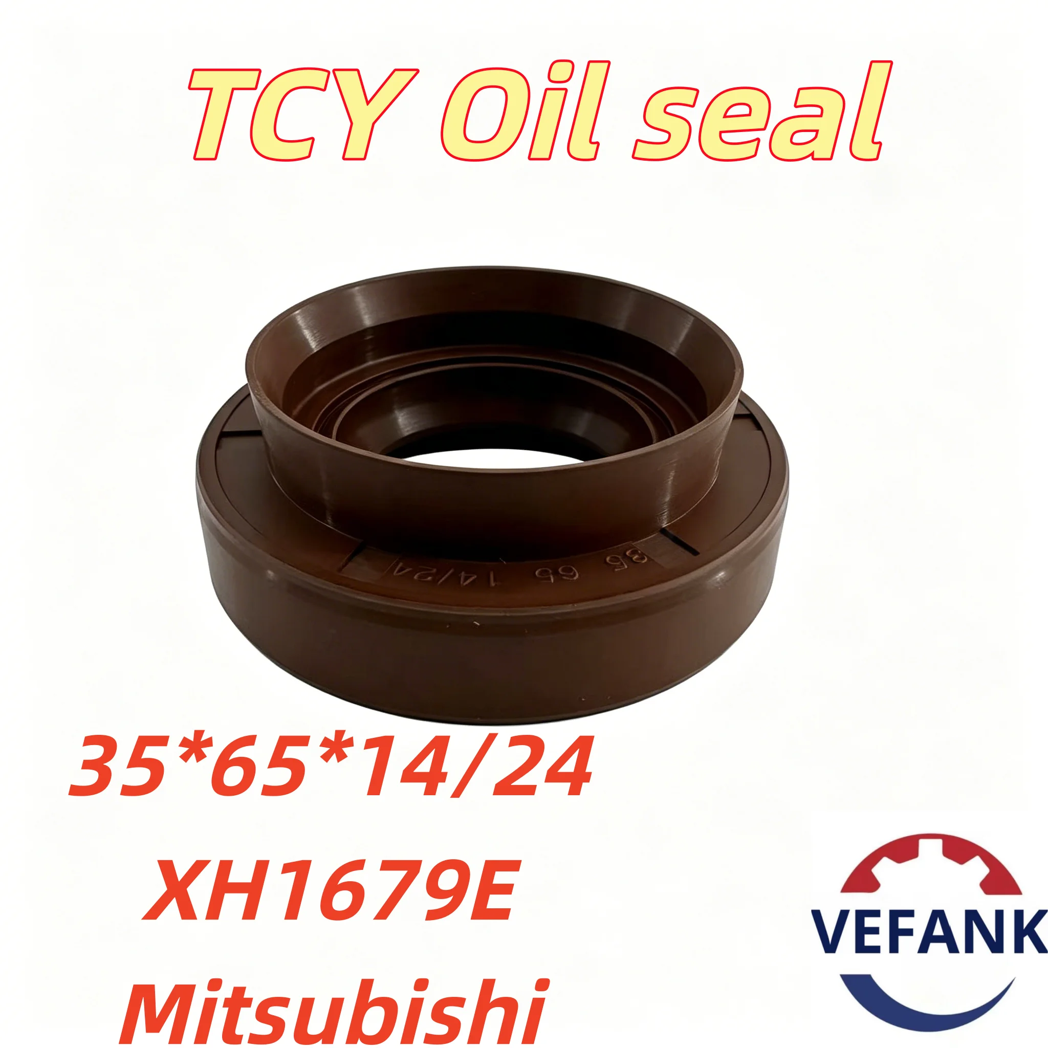 

XH1679E Drive Shaft Oil Seal 35x65x14/24 OEM 3541A198 for Mitsubishi 35*65*14/24