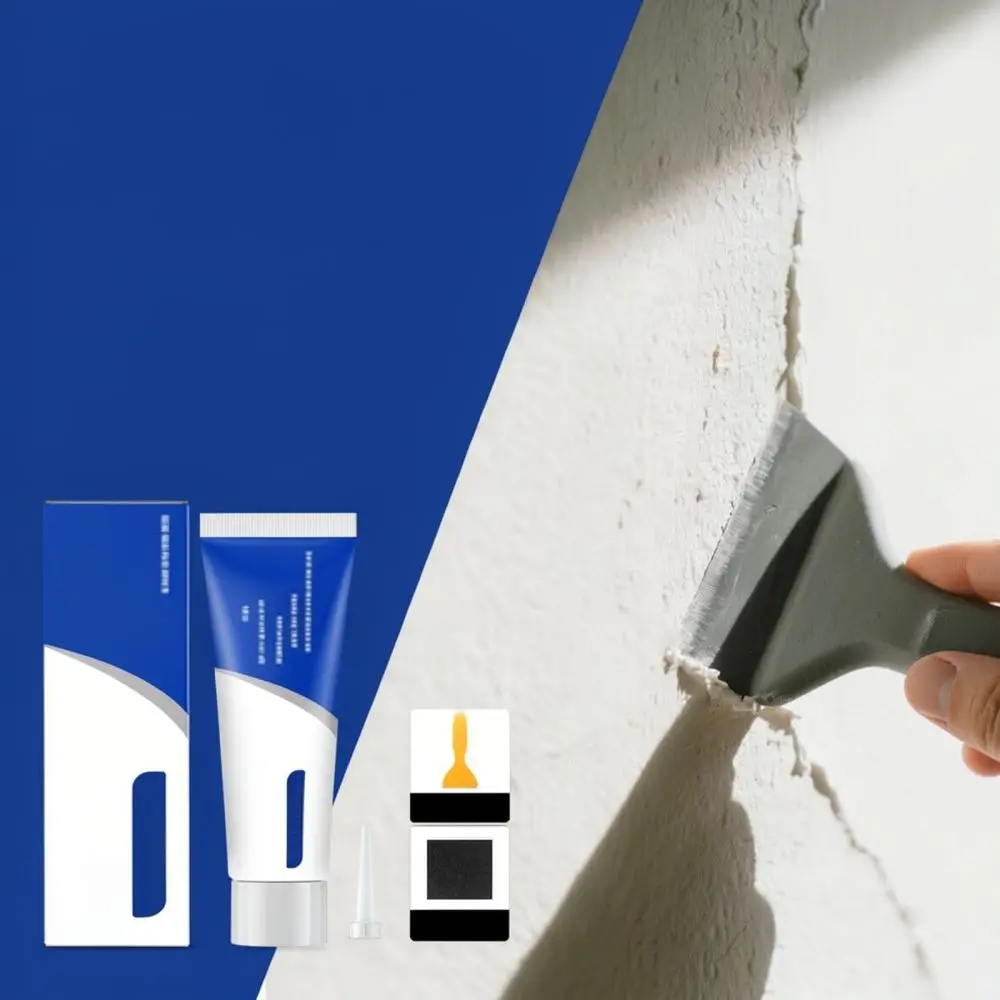 For For Jakehoe Wall Patching Compound Crack Filler Cream For Home Wall Refurbish Scuffs Graffiti Damage Repairing Kit