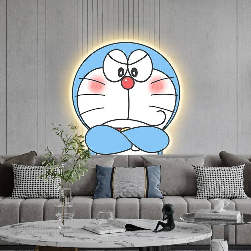 

Hanging Painting Living Room Sofa Background Wall Decorative Painting for Children's Room Cartoon Cartoon Mural Led