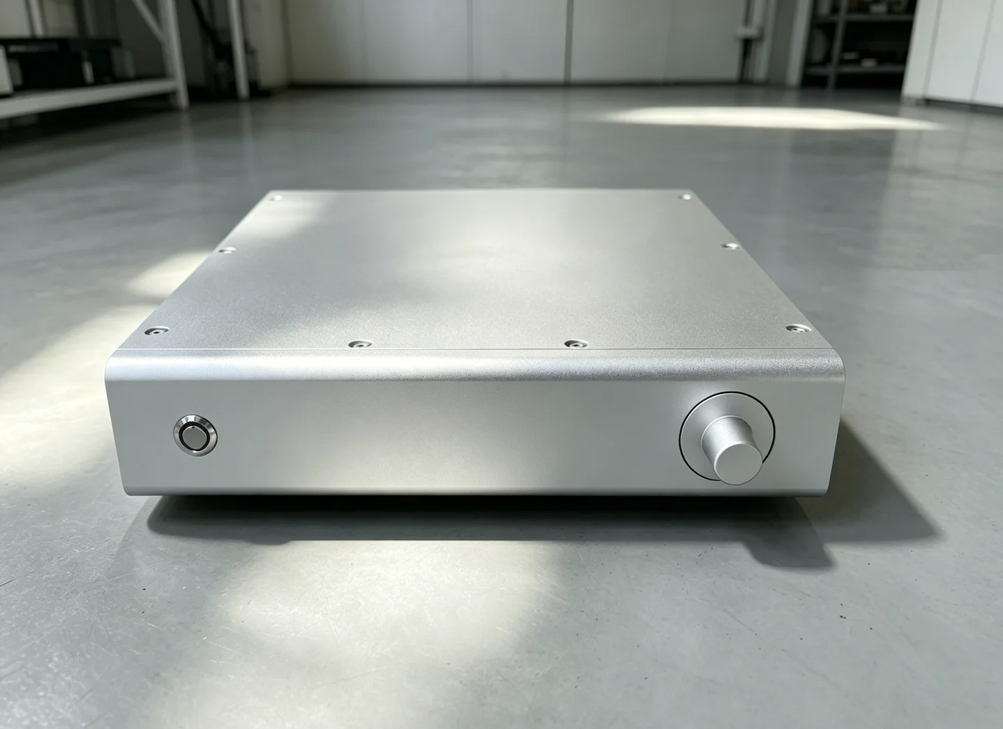 320*60*295mm Rounded Corner Full Aluminum Amplifier Chassis, Preamplifier Tube Amp & DAC Audio Enclosure DIY Shell