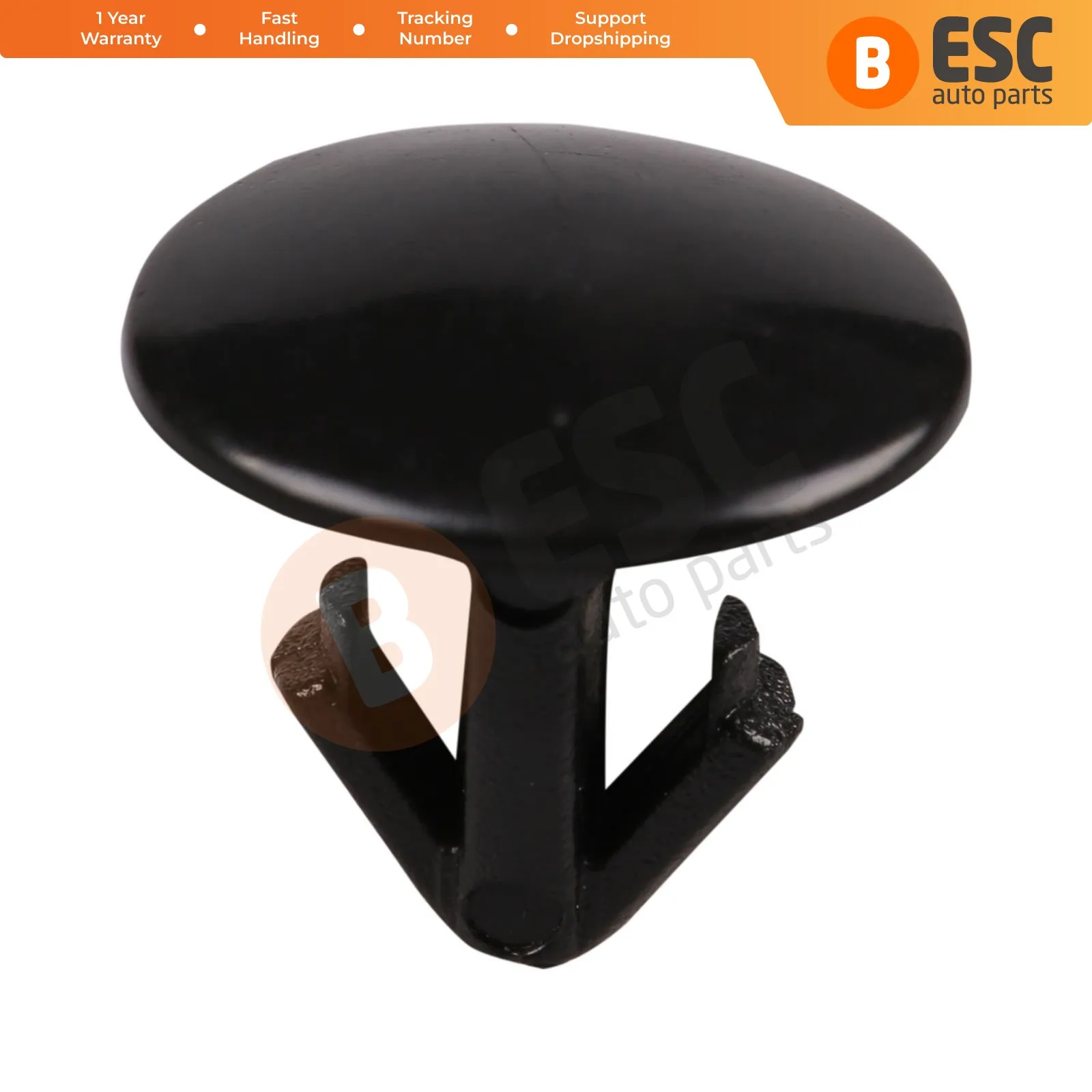 ESC ECF2003 10 Pieces Retainer Clip Black for Mazda: BP4K58762