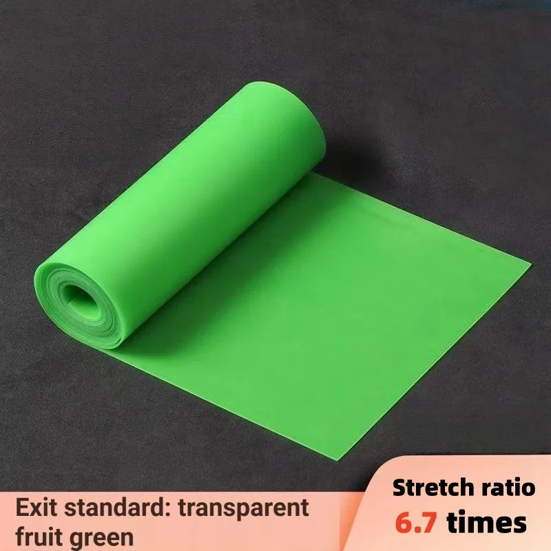 1.5mm Thick 1 Meter Long Latex Roll 6.7x Stretch High-elasticity Flat Slingshot Rubber Sheet DIY Catapult Accessory