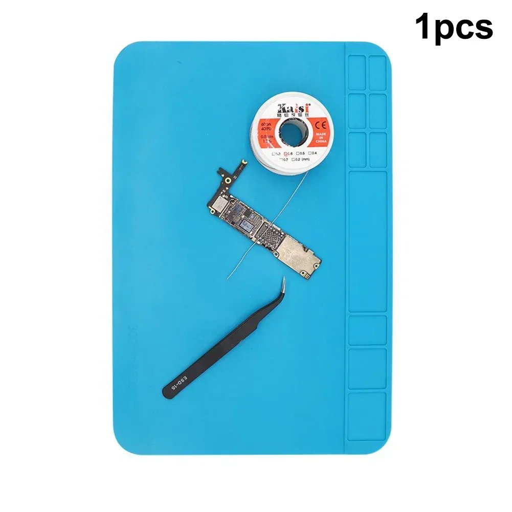 ESD Heat Insulation Soldering Mat Computer Phone Repair Tool Kit Working Repair Pad Heatresistant Maintenance Platform 30*20cm