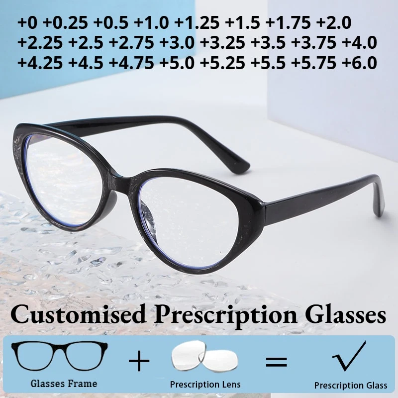 

Customised Prescription Eyewear Ultra-Lightweight Comfort Anti-Blue Light Presbyopia Glasses High-Definition Reading Glasses