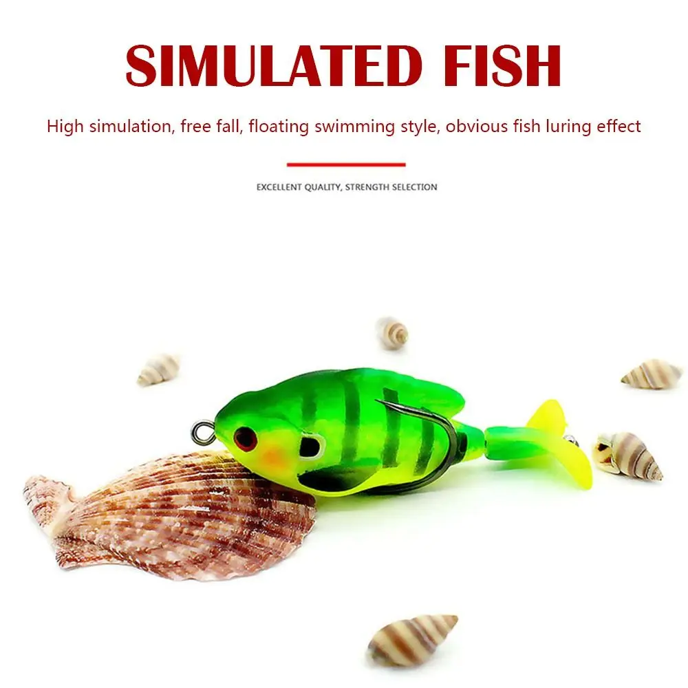 New Style 7.5cm/8.6g Lifelike Spinner Sinking Portable Double Propellers Soft Fishing Lures Bass Bait Rubber lure