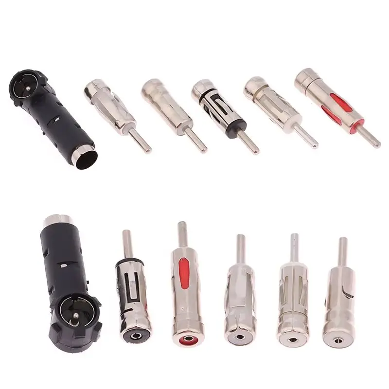 

Car Vehicles Radio GPS Antenna Plug ISO To Din Aerial Antenna Mast Adaptor Connector Plug Car Radios Antennas Repair Parts
