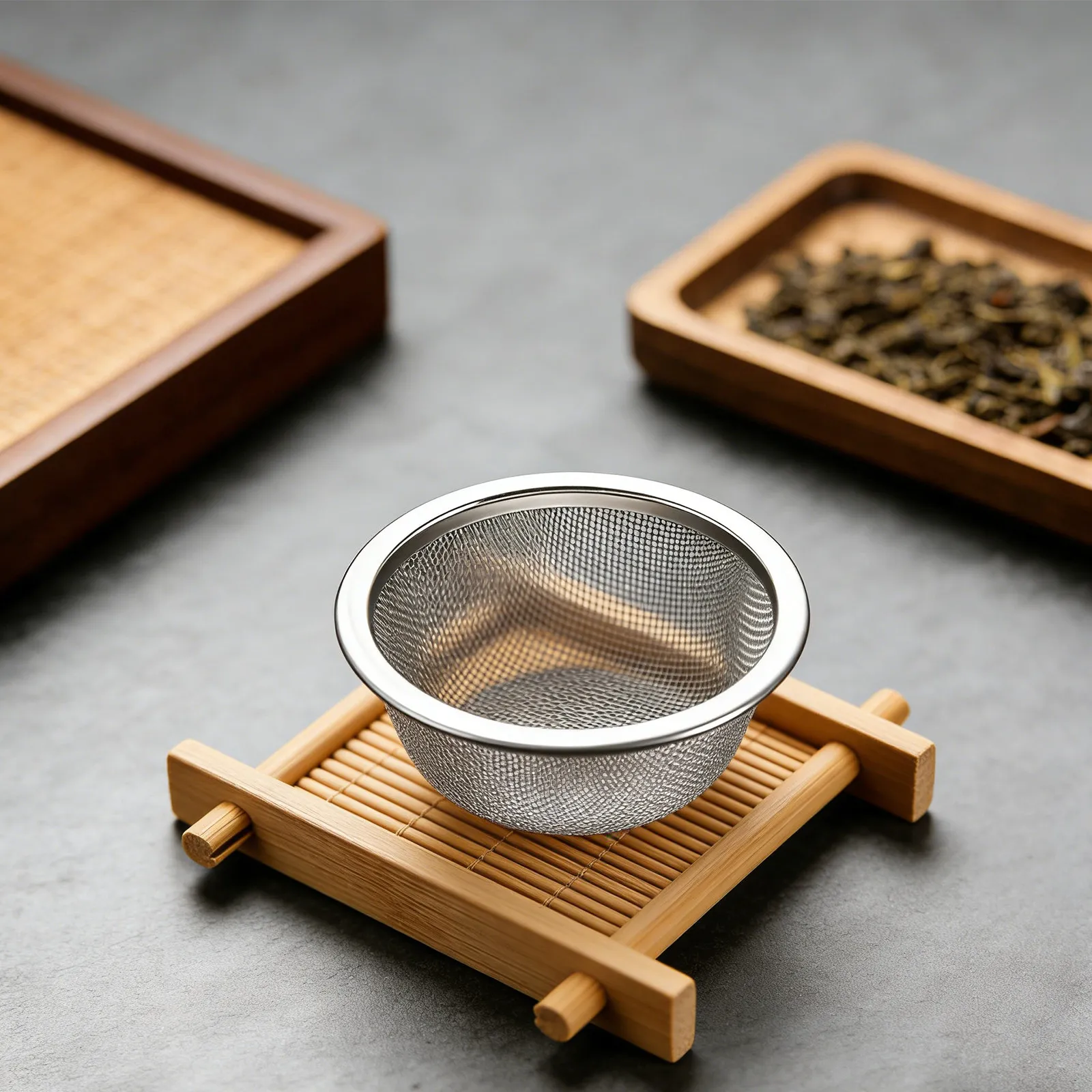 6Pcs Stainless Steel Tea Infuser Strainers Teapot Filter Mesh Basket Large Capacity Ultra-Fine Straining for Green Black Herbal