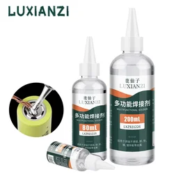 LUXIANZI 30ml Stainless Steel Flux For Welding Battery Nickel Sheets Solders Water Liquid Multifunctional Potent Soldering Tools