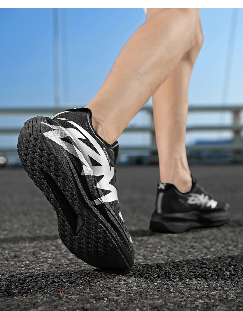 Sportliche Freizeitlaufschuhe für Herren, Marathon-Walkingschuhe, Sportsneaker, Carbonplatte, Leichtgewicht, Bequeme Damensneaker – Detail 28