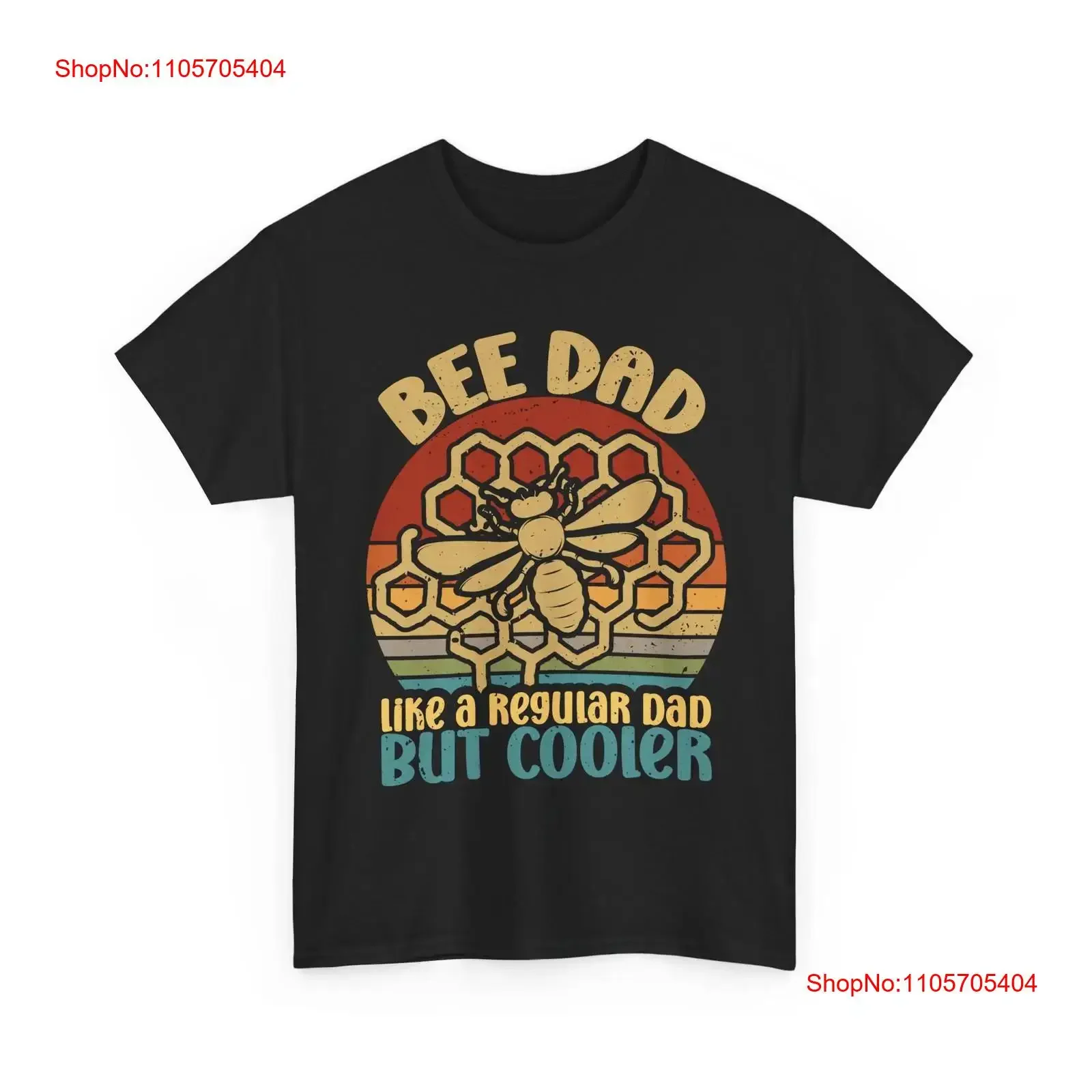 Bee Dad Definition T Shirt Beekeeper Beekeeping Lovers Daddy Men long or short sleeves vintage Washed Versatile Comfortable