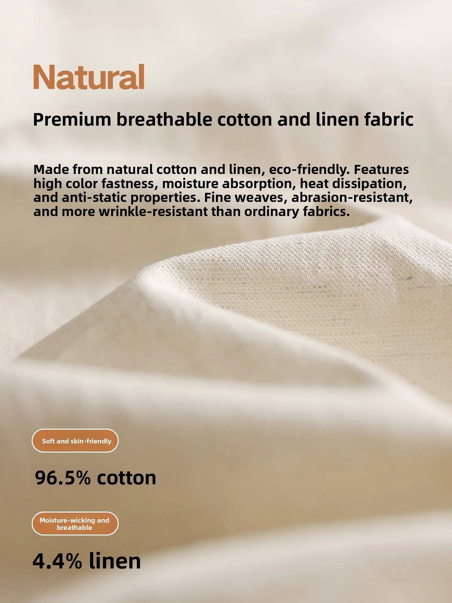 Men's Cotton Linen Blend Five-Quarter Shorts Breathable Cool Feeling American Retro Casual Commute Outerwear Summer Shorts