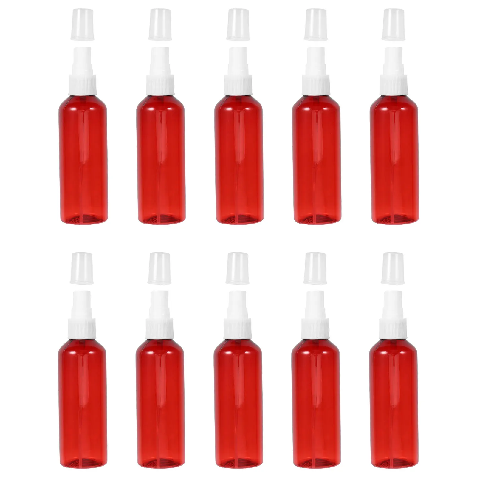 

10 Pcs Brown Spray Bottle Empty Perfume Amber Bottles for Liquid Mini Refillable Fine Mist Travel