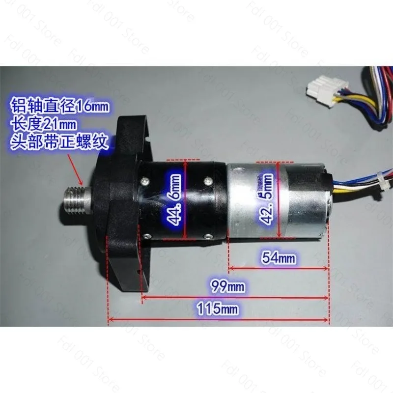 42Mm Brushless Planetary Gear Motor 12V24V Brushless Gear Motor Intelligent Lawn Mower Travel Gear Motor