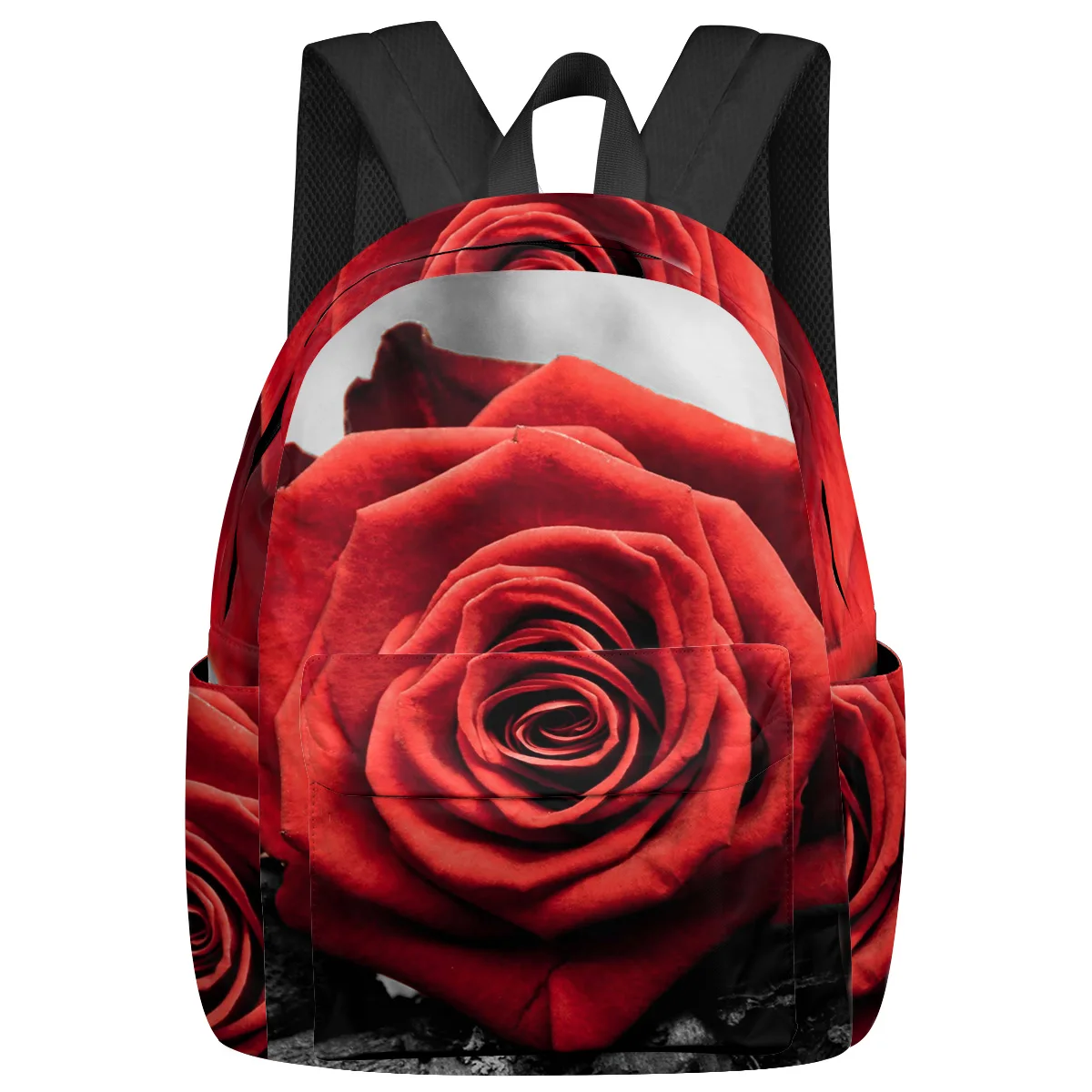 

Red Roses Vintage Dead Branches Feminina Backpacks Teenagers Student School Bags Laptop Backpack Men Women Female Travel Mochila