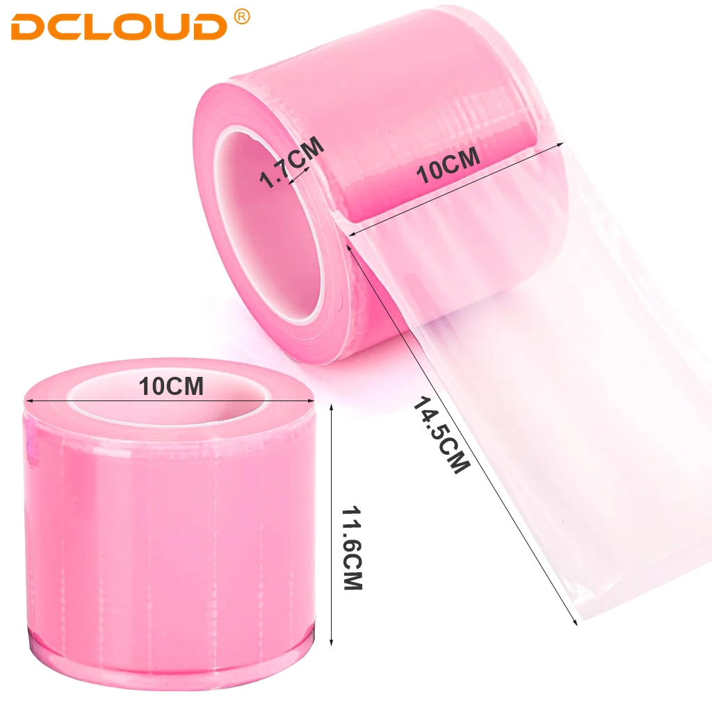 Disposable Waterproof Protective Film Dental Anti-fouling Film Colorful  Plastic Protect Tape Dentistry Clinic Material