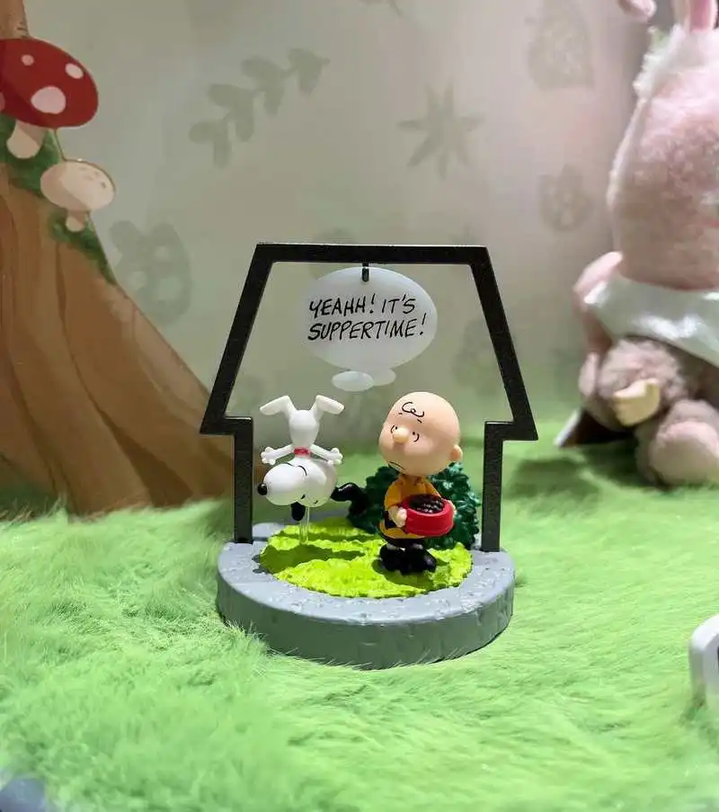 New Product In Stock White Puppy Picture Frame Blind Box Handmade Art Collection Style Miniature Scene Decoration Surprise Gift view 2