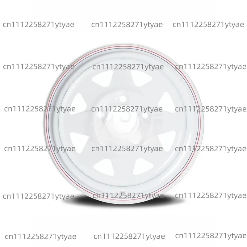 Trailer steel wheel 15 inches 16 inches, trailer RV steel wheel hub 5/6 holes, car off-road yacht trailer