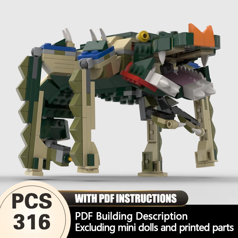 

Creators Animal Series Model MOC Building Bricks Juvenile Lagosta Modular Technology Gifts Holiday Assemble Children Toys Suit
