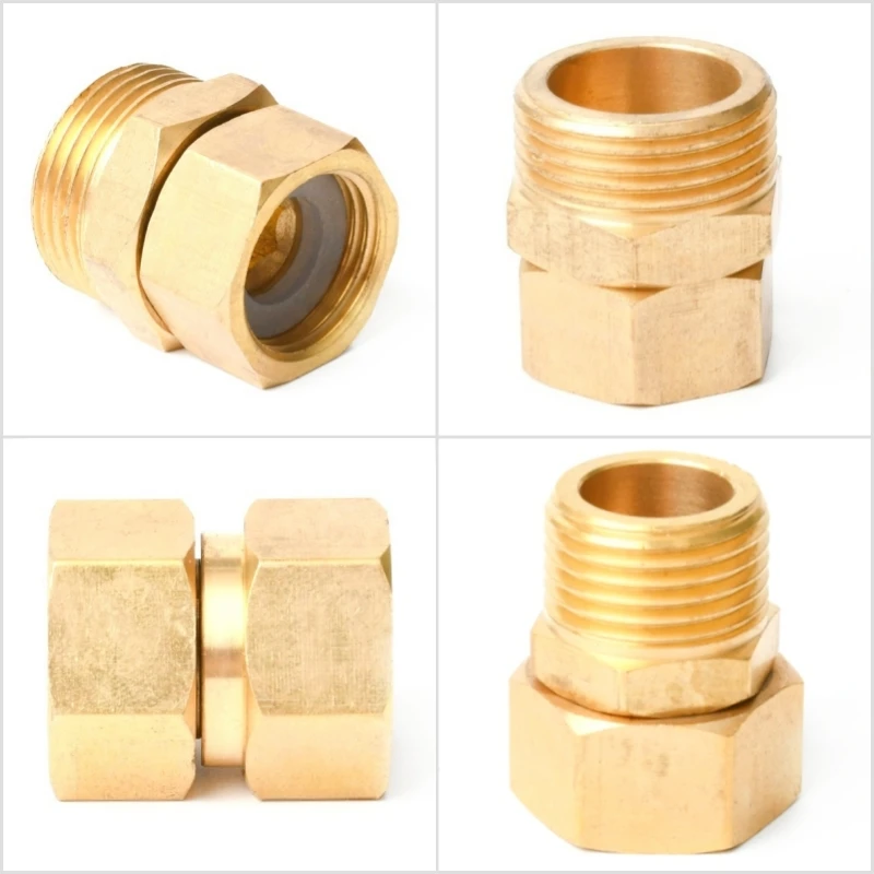 النحاس ذكر/أنثى موضوع الاتحاد المفاصل 1/2 3/4 1 الاتحاد النحاس وصلة أنابيب الميكانيكية الهوائية النحاس النحاس موصل الملحقات