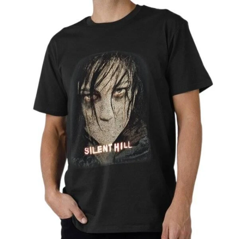 

0428 Silent Hill F Horror Graphic Tee Unisex Short Sleeve Gift t Shirt 100% cotton printed Clothes All size top S-6XL