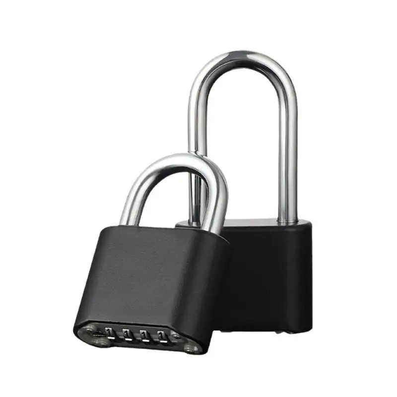 652F Practical Zinc Alloy Combination Padlocks Digits Customizable Code with Stylish Designs for Reliable Protective