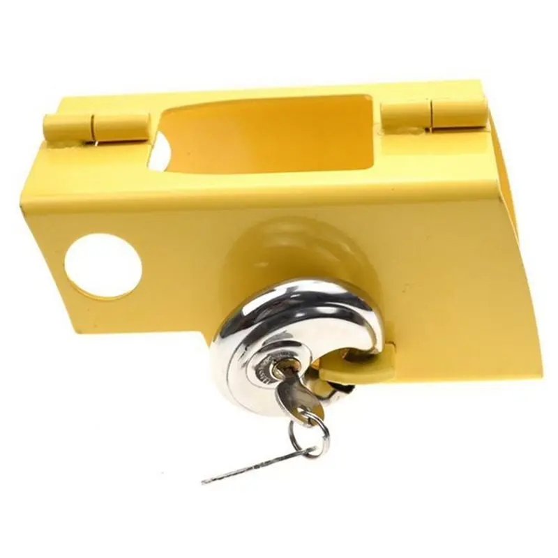 Secure Adjustable Trailer Hitch Lock Tongue Lock Weatherproof Design For Trailers
