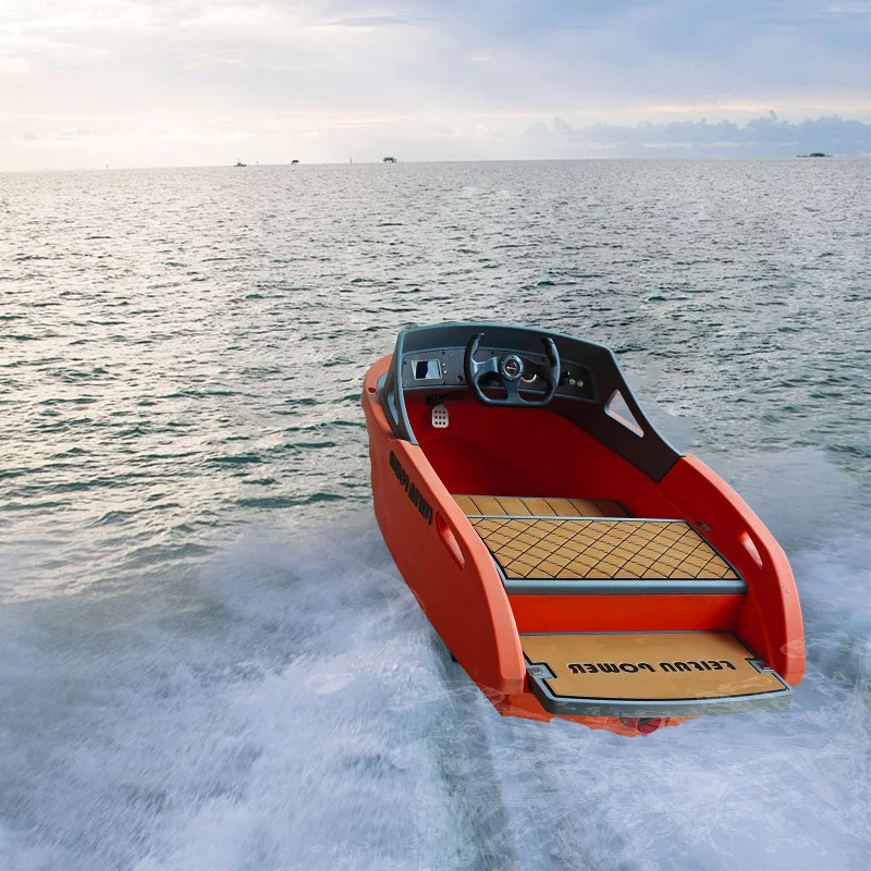 0 kW Custom Mini Jet Boat Aufblasbares Jet-Ski-Boot Elektrisches Jet-Boot