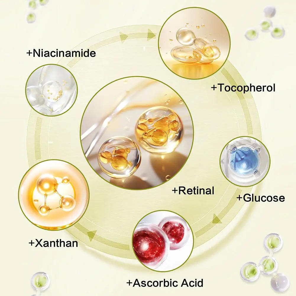 Retinal Shot Augencreme Feuchtigkeitscreme Strafft Die Haut Reduziert Feine Linien Und Augenringe Minimiert Poren Antioxidative Hautpflege – Detail 13