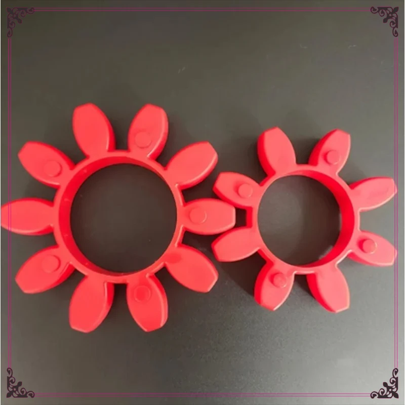 

1pcs GR Air Compressor Hexagonal and Octagonal Polyurethane Plum Star Coupling Elastomer Buffer Damping Block Cushion Elastomer