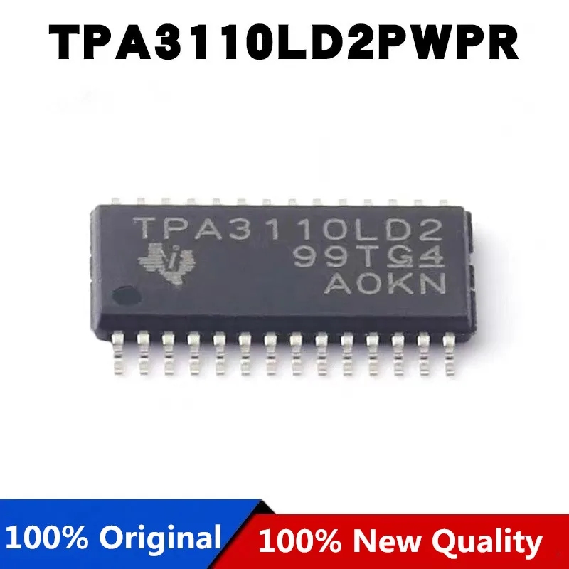 5Pcs 100% New TPA3138D2PWPR TPA3138D2 TPA3113D2PWPR TPA3113D2 TPA3110LD2PWPR TPA3110LD2 TPA3110D2PWPR TPA3110D2 HTSSOP-28