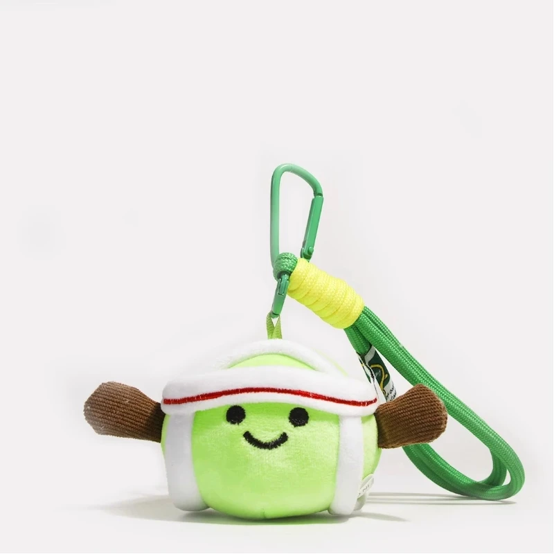 Niedliche Badminton-Basketball-Tischtennisschläger, Plüschtier-Anhänger, super süße Puppen, Rucksack-Anhänger für Liebhaber, Schlüsselanhänger, Geschenke
